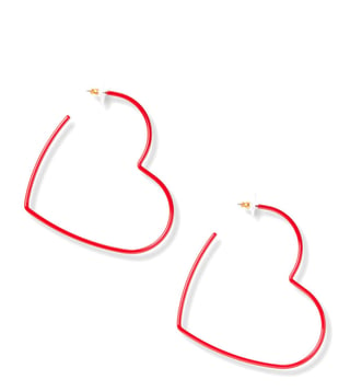 kate spade new york Cubic Zirconia Heart Stud Earrings  Macys