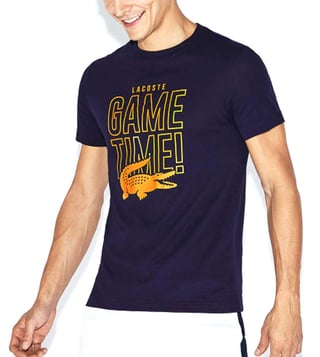 Lacoste game discount time t shirt