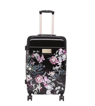 calvin klein floral suitcase