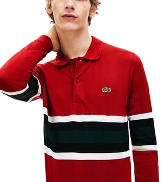 Stretch Cotton Polo T-Shirt