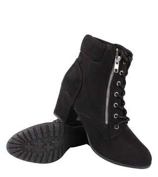 Buy Madden Girl by Steve Madden Black Tell Boots for Women Online