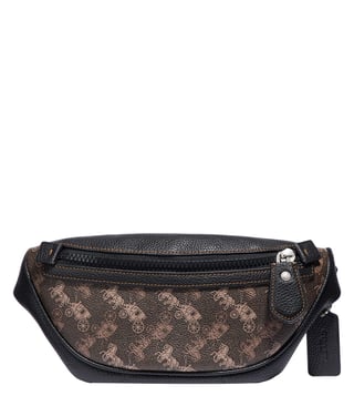 Louis+Vuitton+Bum+Bag+Belt+Bag+Black+Leather for sale online