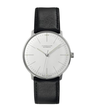 Buy Junghans 27350104 Max Bill Silver Dial Watch for Men Online