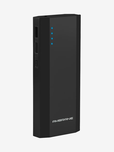 Ambrane P-1111 10000mAH Power Bank (Black)