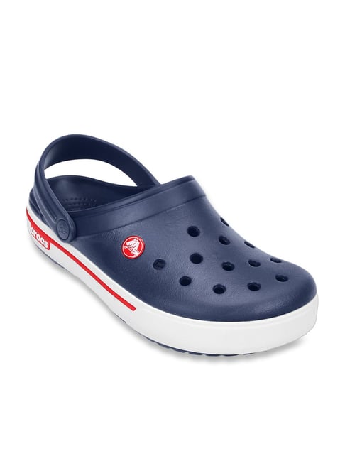 Crocs Unisex Crocband Navy Red Clogs