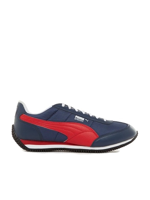 Puma Velocity Tetron II IDP Blue Wing Teal & Red Sneakers from Puma at ...