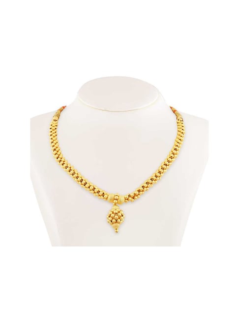 Buy Malabar Gold & Diamonds 22k Gold Necklace Online At Best Price ...