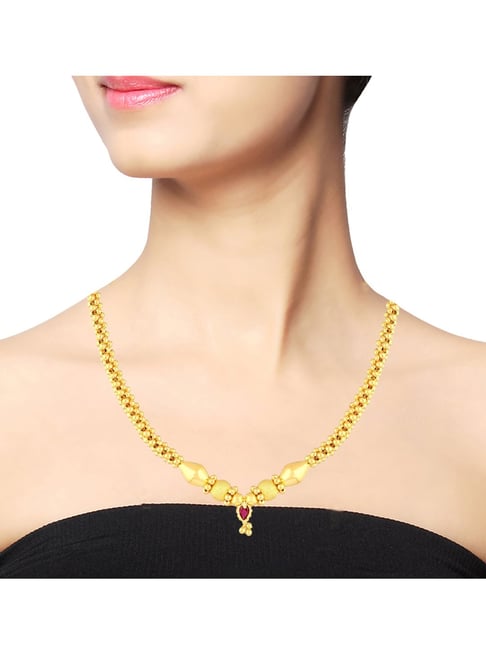 Latest necklace designs hot sale in malabar gold