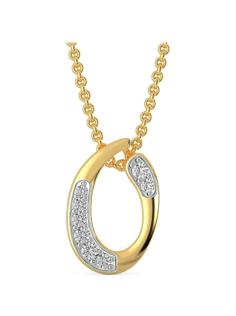 Malabar gold 2025 alphabet pendant