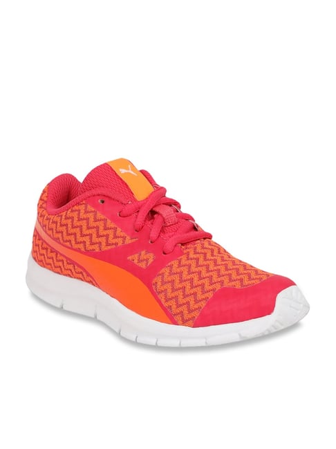 Puma Flexracer Material G PS Orange Clown Fish Sneakers