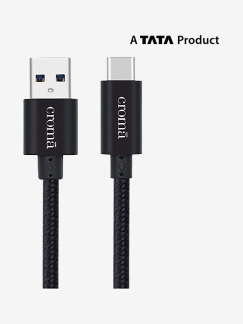 Croma CA2273 W2420 USB Cable Black