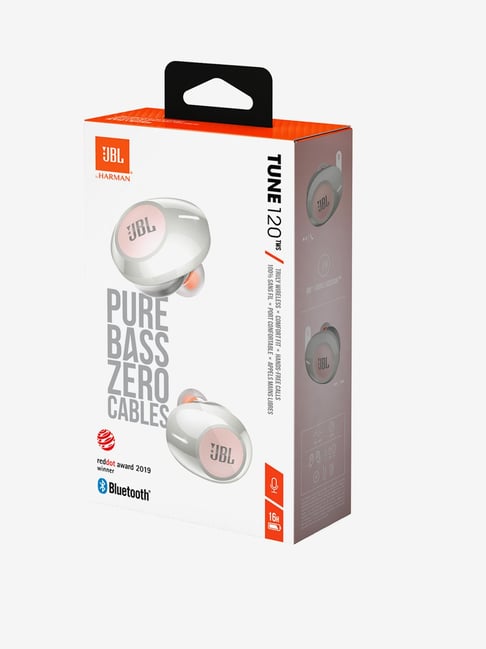 Jbl Tune 120Tws Truly Wireless In-Ear Earphones (Pink)