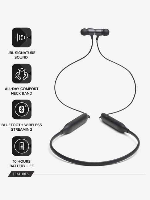 Buy JBL LIVE 220BT In the Ear Bluetooth Neckband with Mic (Black