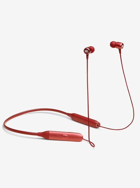 Jbl Live 220Bt Wireless In-Ear Neckband Earphones (Red)