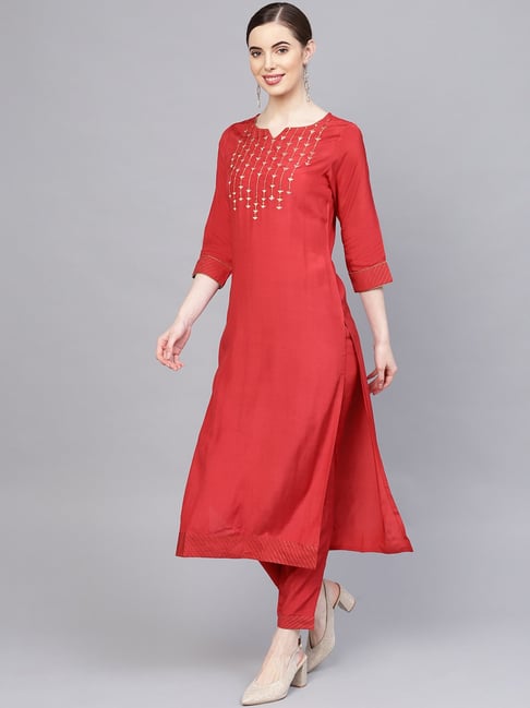 kurti pant set