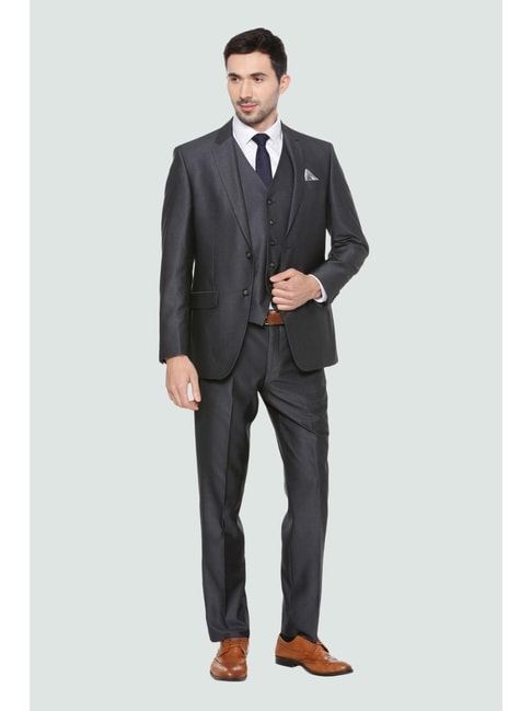 Buy Raymond Dark Brown 2-Piece Suit for Men's Online @ Tata CLiQ