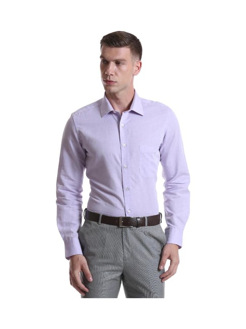 purple shirt outfit mens