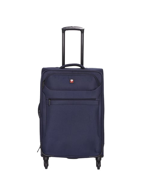Buy Swiss Brand Hamilton Navy Wheel Soft Cabin Trolley 67 cm
