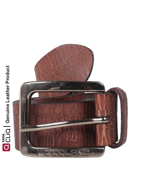 woodland original leather belt