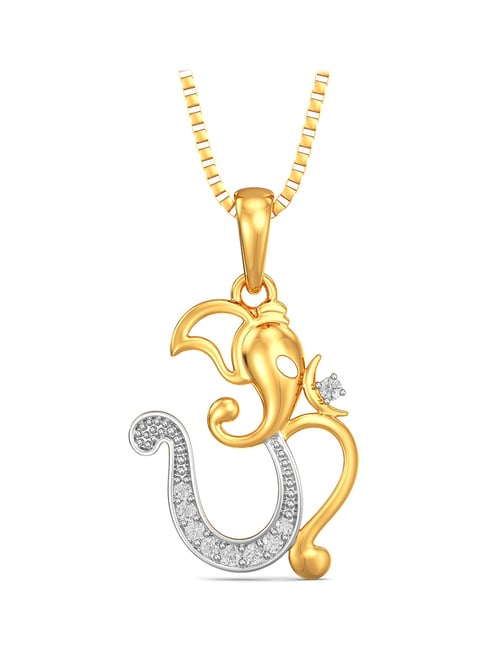 Joyalukkas 18k Gold & Diamond Pendant with Chain-picture-16