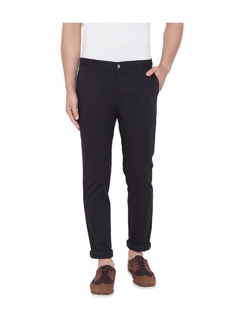 Men Relaxed Grey Pure Cotton Trousers Price in India, Full Specifications &  Offers | DTashion.com