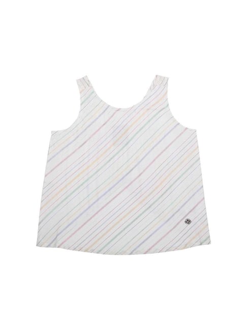 Allen Solly Junior White Striped Top