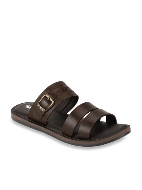 Buy Bond Street By Red Tape Solid Sandals Online