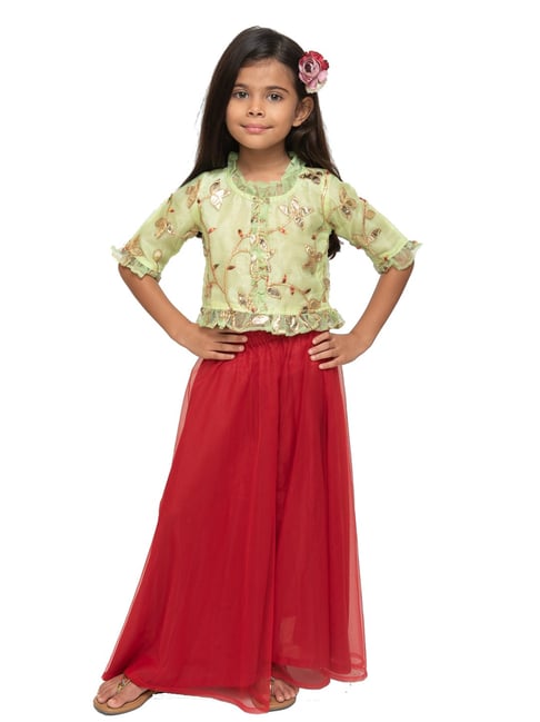 little girl crop top dress