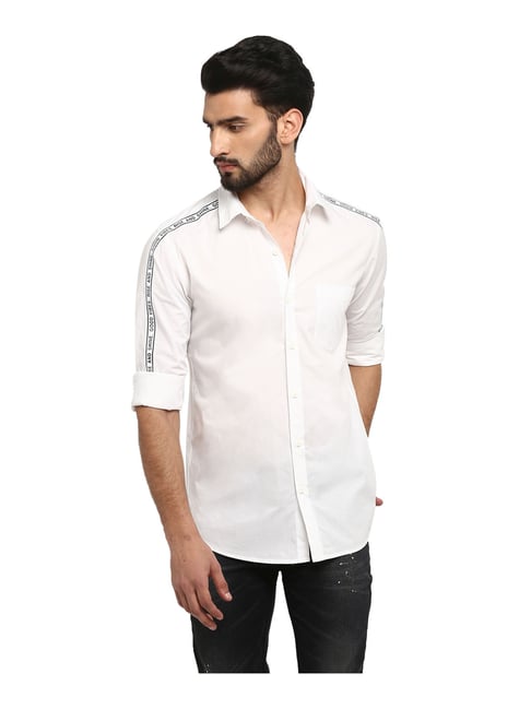 mufti slim fit shirts