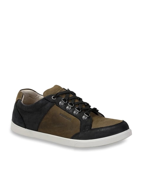 woodland black casual sneakers
