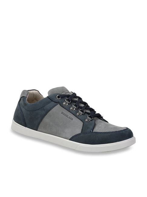 Woodland Grey \u0026 Navy Casual Sneakers 