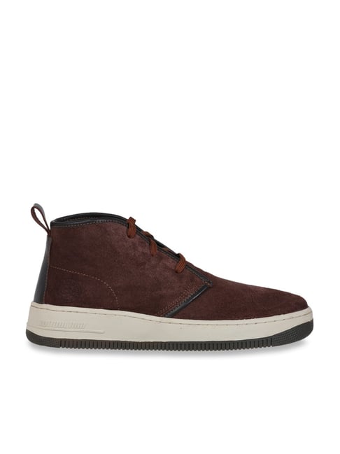 Buy Woodland Dark Brown Chukka Boots for Men at Best Price @ Tata CLiQ