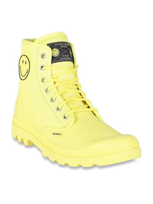 Palladium Yellow Casual Boots
