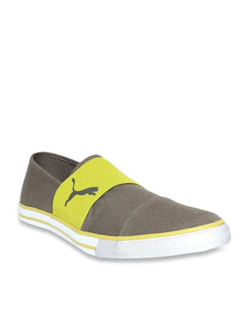 Puma slip ons hot sale green