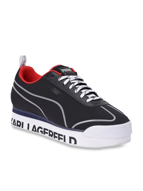 Buy Puma Women s Roma Amor Karl Black Sneakers from top Brands at Best Prices Online in India Tata CLiQ