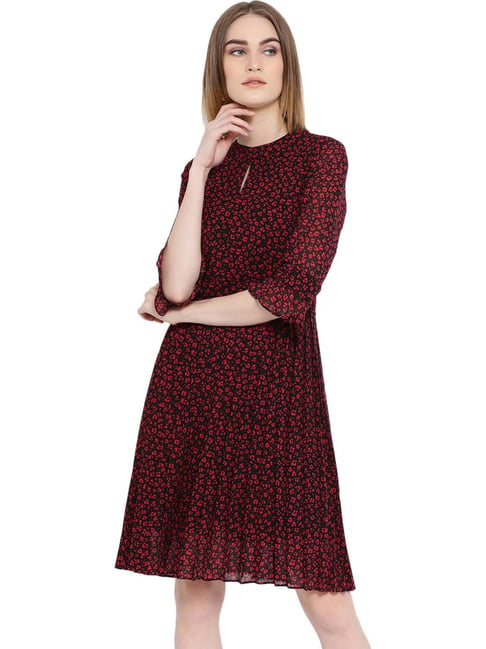 latin quarters red dress Latin Quarters Maxi Dress With Cap Sleeves Latin Quarters Women Black Cap  Sleeve Polyester Maxi Dress