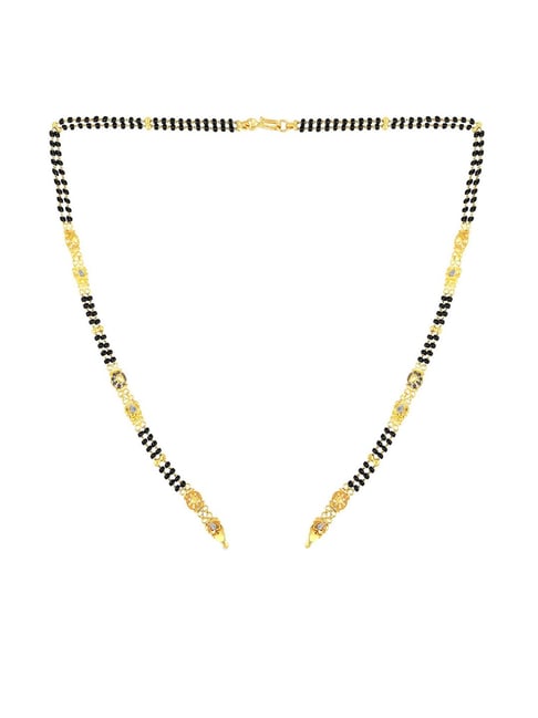 malabar gold black beads designs