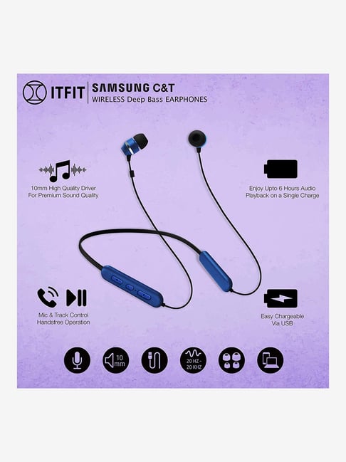 Buy Samsung ITFIT GP OAU019SABBI Bluetooth Earphone with Mic