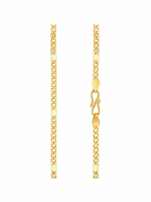 Diamonds 22 kt Gold Chain 