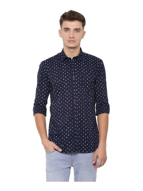 allen solly printed shirts