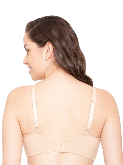 Buy Enamor Cream Non Wired Non Padded T-Shirt Bra for Women Online @ Tata  CLiQ
