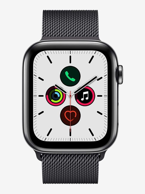 Apple watch series 4 space black stainless steel clearance 44mm