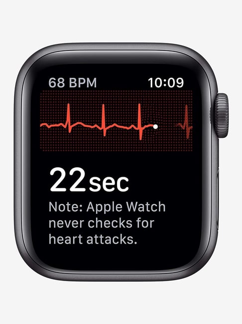 Buy Apple Watch Series 5 (GPS + Cellular, 40mm) Black Sport Band  