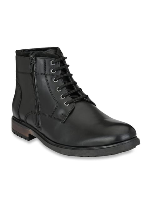 San Frissco Black Derby Boots