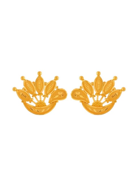 P.C. Chandra Jewellers 22 kt Gold Earrings-picture-28