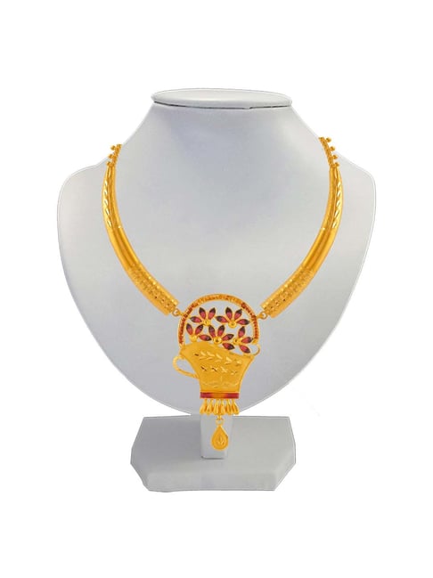 Pc jewellers necklace on sale design with price