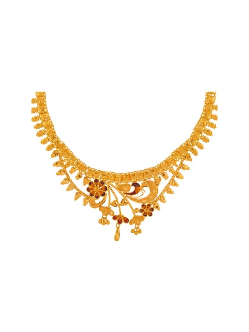 Buy P.C. Chandra 22 kt Gold Necklace 