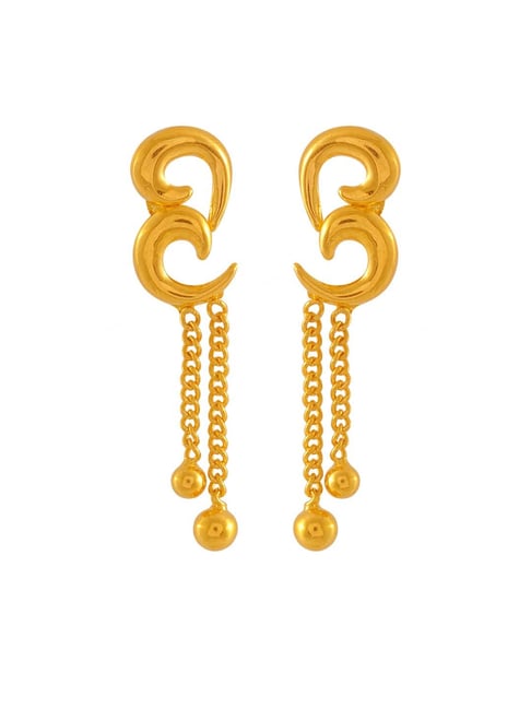 P.C. Chandra Jewellers 22 kt Gold Earrings-picture-46