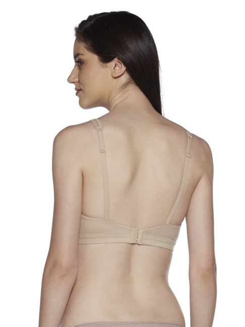 Buy Wunderlove by Westside Beige Non-Padded Non-Wired Bra for