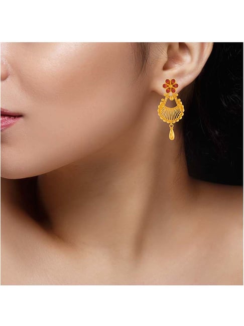 Pc chandra jewellers hot sale gold earrings design